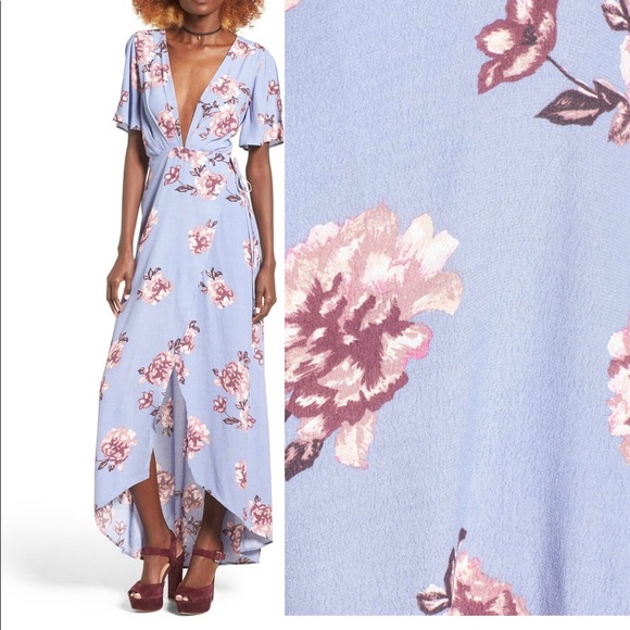 Astr the Label Wrap Dress - Picture 1 of 3